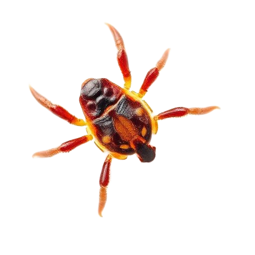 Close-up of a deer tick